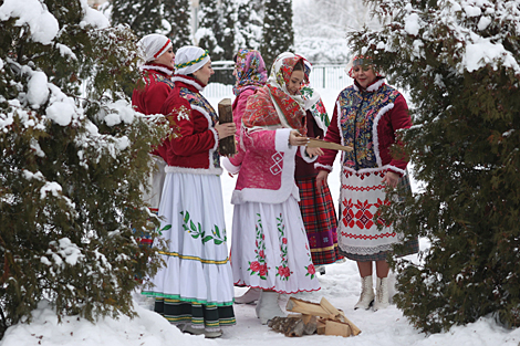 Svyatki time in Belarus