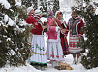 Svyatki time in Belarus