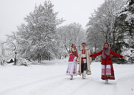 Svyatki time in Belarus