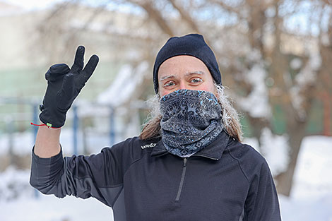 Крещенский забег в Минске