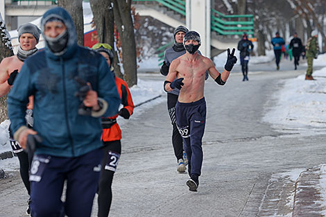 Крещенский забег в Минске