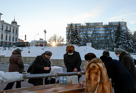 Epiphany celebrations in Belarus