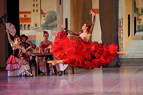 Belarus' Bolshoi Theater marks Klara Malysheva's 85th birthday with Don Quixote ballet