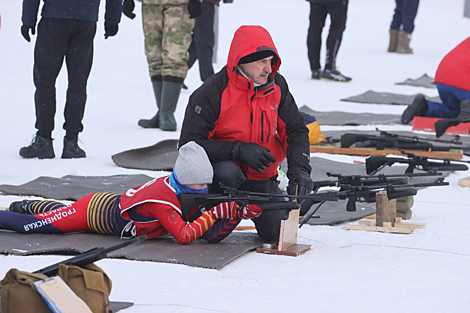 Snowy Sniper competitions in Novogrudok