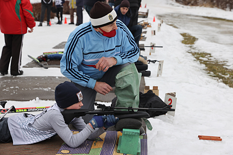 Snowy Sniper oblast competitions in Vitebsk