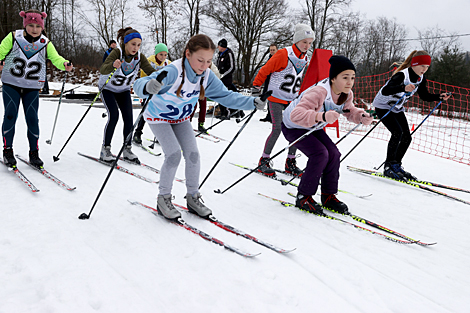 Snowy Sniper oblast competitions in Vitebsk