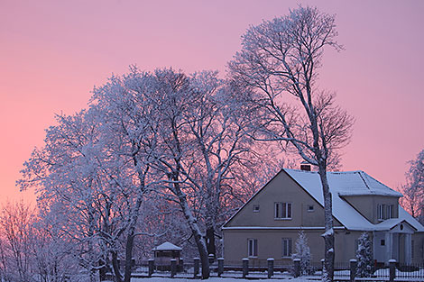 Sunrise in Novogrudok 