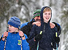 Snowy Sniper regional competitions in Baranovichi District