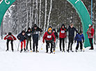 Snowy Sniper regional competitions in Baranovichi District