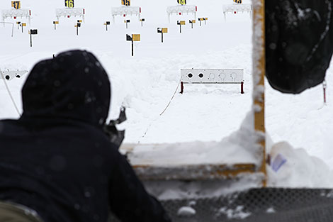 Snowy Sniper in Baranovichi District