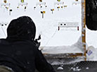 Snowy Sniper in Baranovichi District