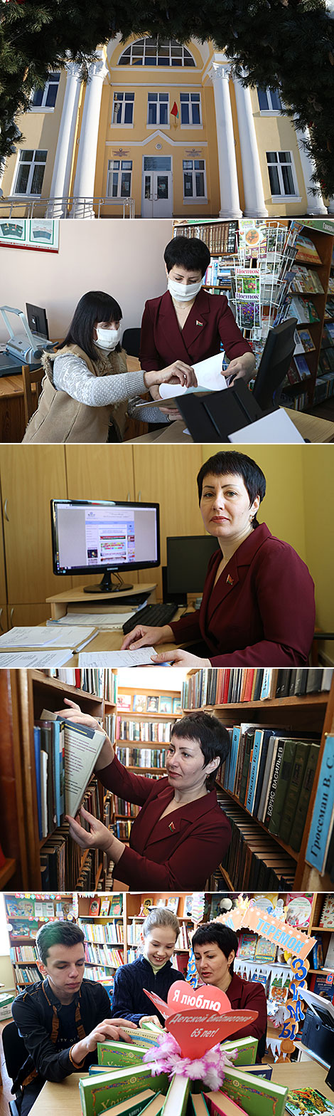 Elena Maksimovich, Director of the Chausy Library Network 