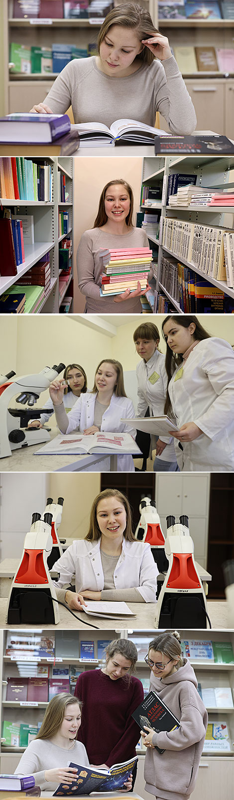 安娜·科兹洛娃—维捷布斯克医科大学六年级学生