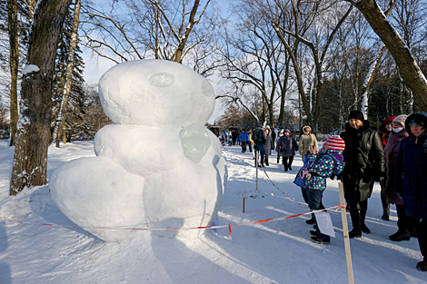Фестиваль ледовых и снежных скульптур 