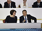 Yelena Bogdan, the first deputy healthcare minister, Prime Minister of Belarus Roman Golovchenko