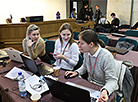 Journalists at Belarusian People's Congress