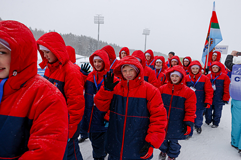 Snowy Sniper competitions at the Raubichi Olympic Center