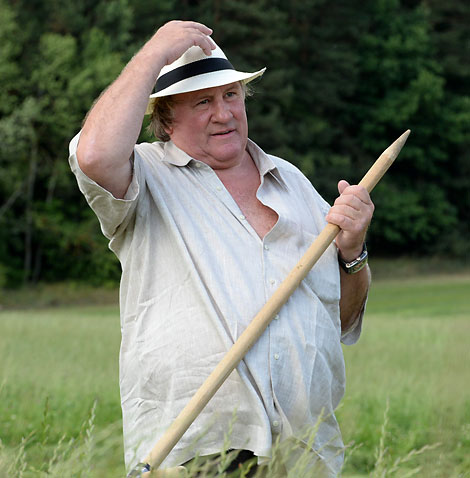Gerard Depardieu in Belarus