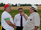 Informal talks between Belarus President Alexander Lukashenko and Gerard Depardieu