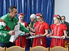 Спаборніцтвы па цяжкай атлетыцы ў Гомелі
