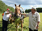 Gerard Depardieu and Alexander Lukashenko 