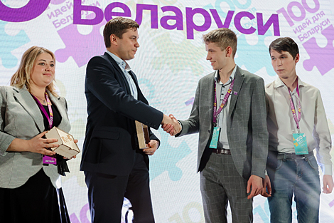 The winners of the 100 Ideas for Belarus contest