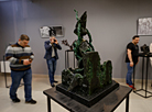 Aleksei Ostrov's sculpture exhibition