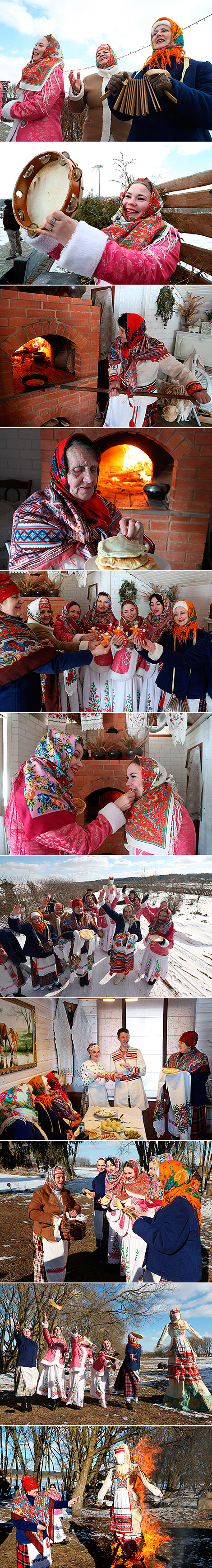 Maslenitsa in Mogilev District