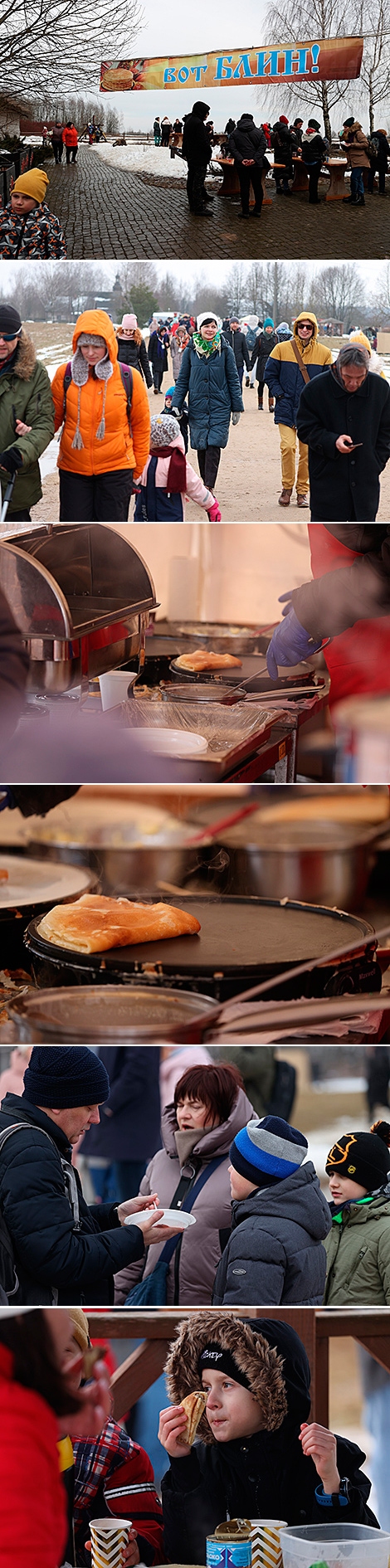 Maslenitsa celebrations in Strochitsy