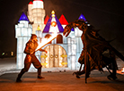 Festival of lanterns at Botanical Garden in Minsk