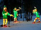 Festival of lanterns at Botanical Garden in Minsk