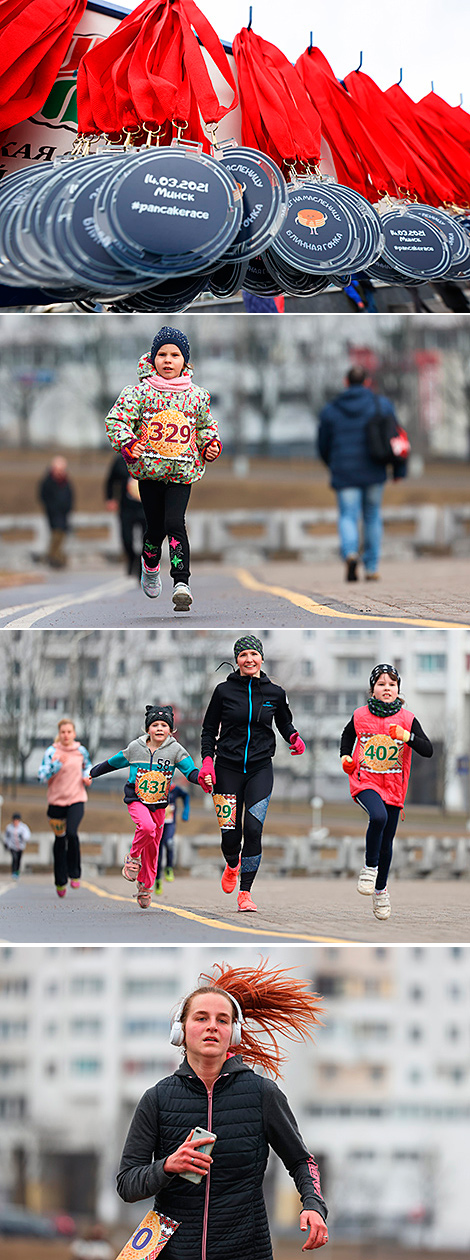 Maslenitsa race in Minsk