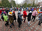 Maslenitsa festival in Dudutki Museum Complex