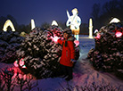 Festival of lanterns at Botanical Garden in Minsk