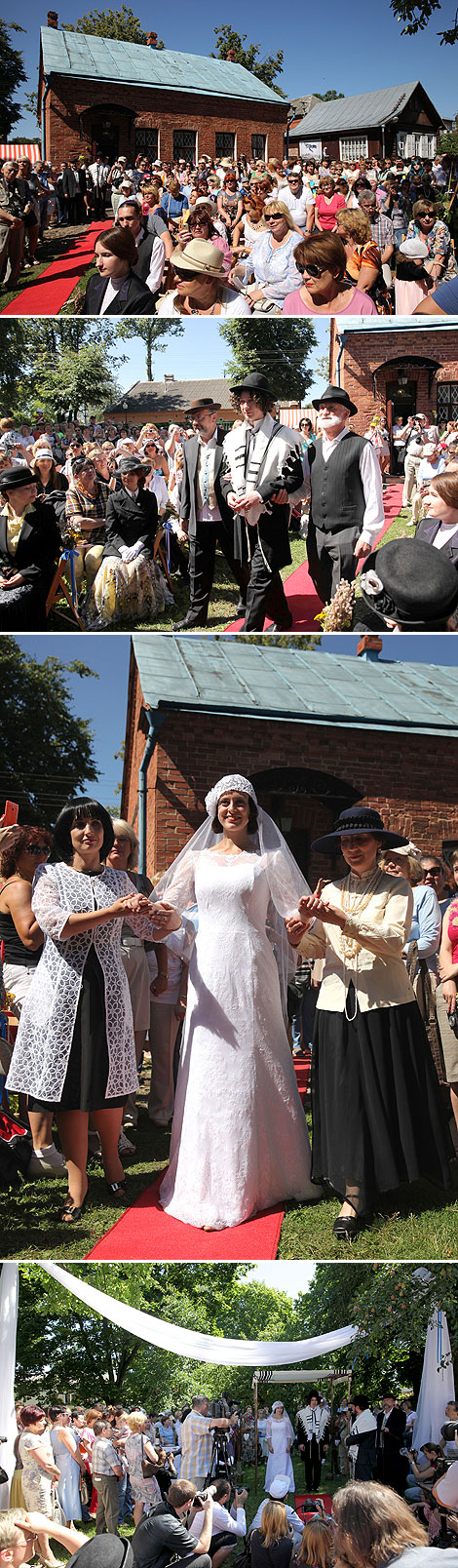 100th anniversary of the wedding of Marc Chagall and Bella Rosenfeld in Vitebsk