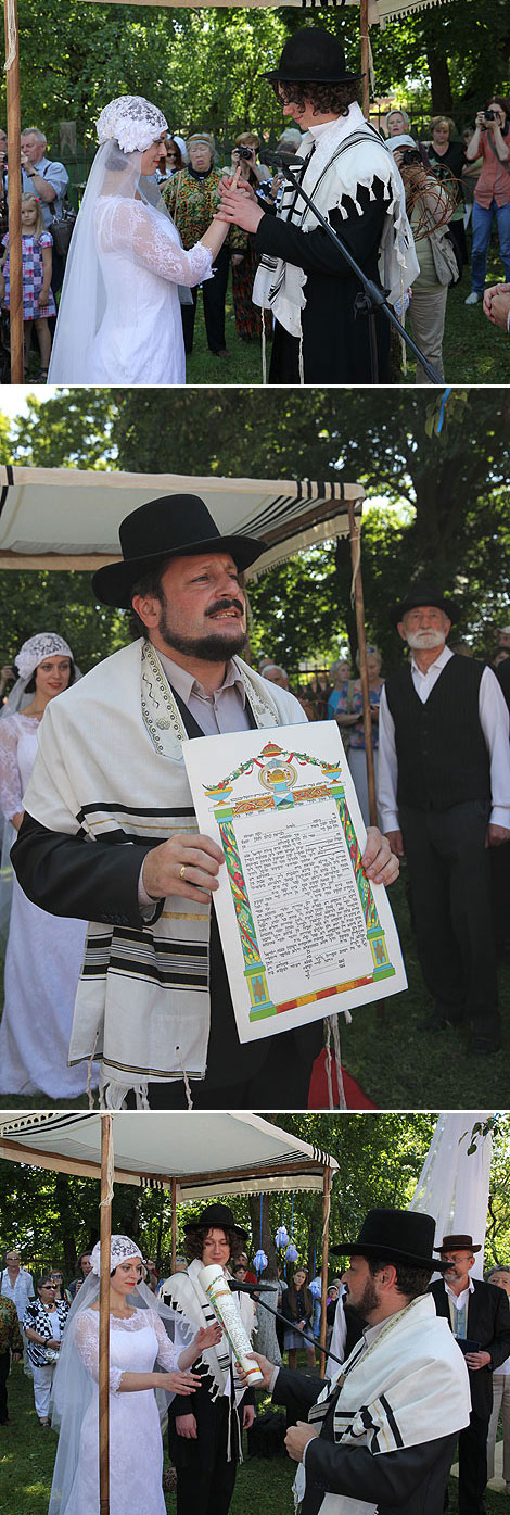 100th anniversary of the wedding of Marc Chagall and Bella Rosenfeld in Vitebsk