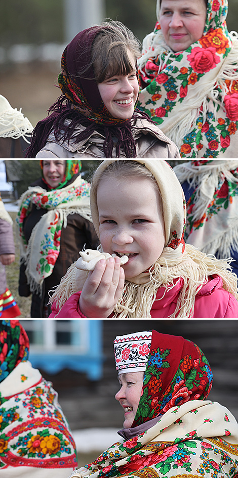 Soroki rite in the agro-town of Valavsk, Yelsk District