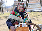 Soroki rite in the agro-town of Valavsk, Yelsk District