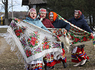 Soroki rite in the agro-town of Valavsk, Yelsk District