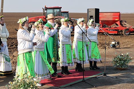 Праздник первой борозды в Добрушском районе