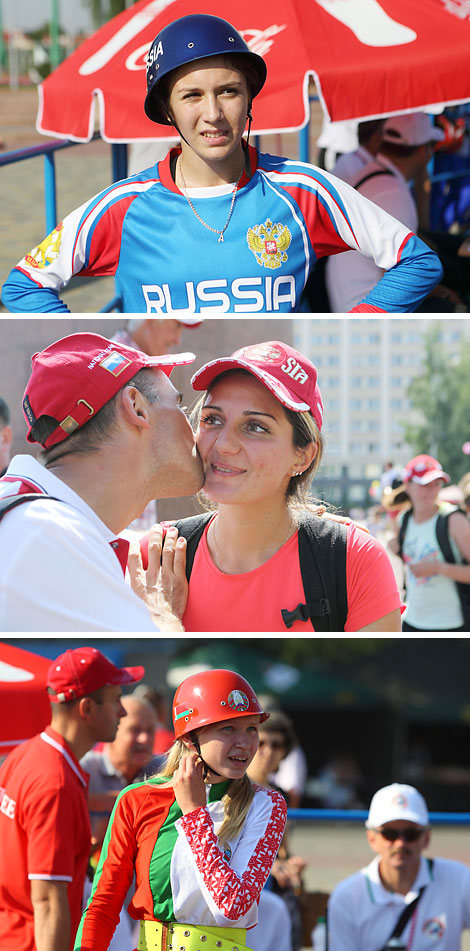 Сусветныя рэкорды пабіты на першых спаборніцтвах чэмпіянату свету па пажарна-выратавальным спорце ў Гродне