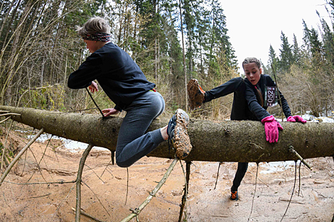 Bison Trail run in Silichy