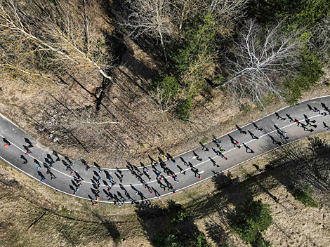 Bison Trail run in Silichy