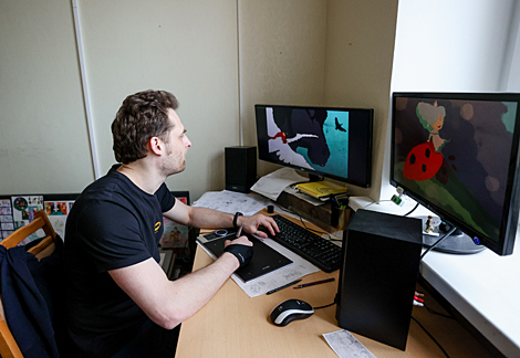The art director, film director, and cartoon artist Daniil Zhyugzhda