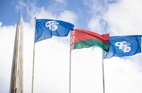 Patriotic campaign at Mound of Glory near Minsk