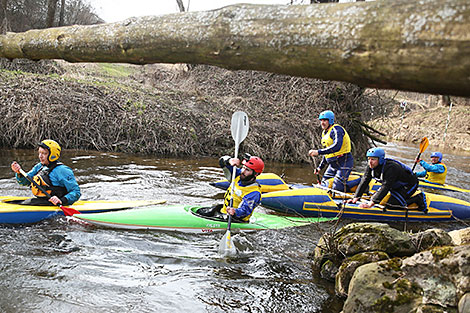 Neman Spring 2021 on the Augustow Canal