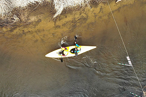 Neman Spring 2021 on the Augustow Canal