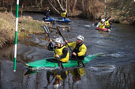 Neman Spring 2021 on the Augustow Canal