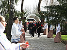 A commemorative rally in memory of the buried villages in Slavgorod