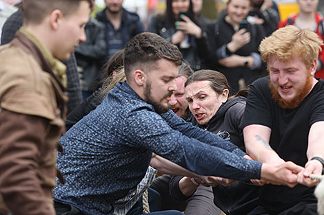 Beltane spring festival in Minsk